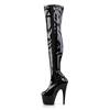 Pleaser - ADORE3000 Plateau Overknee Laarzen - Paaldans schoenen - Zwart Product image